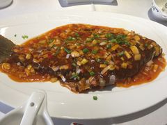 葱烧武昌鱼-黄鹤楼湖北特色菜(高碑店)