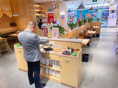 自助取餐区-杨翔豆皮涮牛肚(万和城店)