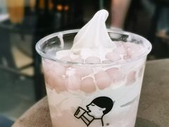爆芋泥波波冰-喜茶(上海兴业太古汇店)