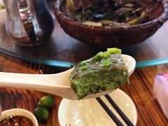 铁板野菜豆腐-农厨好味·温泉鹅·农家菜