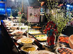 自助取餐区-二十八里太湖船菜(吉祥路店)