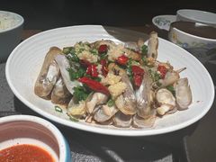 葱油蛏子-老头儿油爆虾(星光一期店)