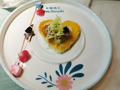 法式香煎鹅肝(客)-蜜桃花开·中西融合菜E&W(南长街店)