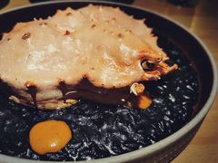 帝王蟹墨鱼汁饭-Osteria Garden 生蚝花园餐厅(原进贤路店)