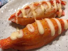 火炙北海道蟹棒寿司-大雄寿司(中华广场店)