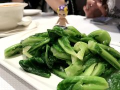 蒜蓉炒芥藍-新加坡海鲜共和(名胜世界圣淘沙海滨坊)