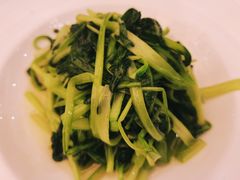 清炒鸡毛菜-勺园中餐厅