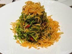 低卡巧手拌豆苗-四季民福烤鸭店(外滩外白渡桥店)