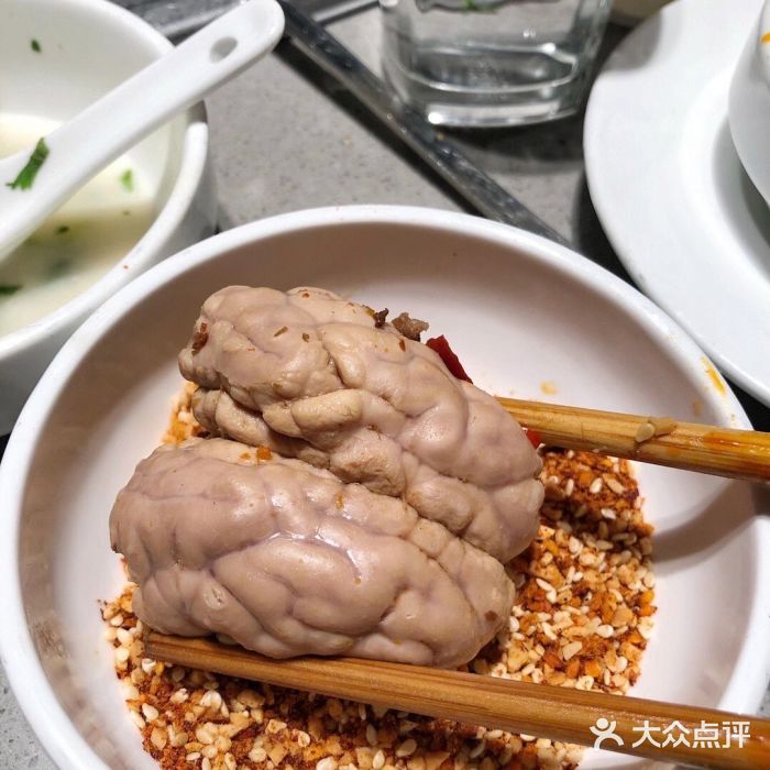 海底捞火锅(光明大仟里店)-猪脑花-菜-猪脑花图片-深圳美食-大众点评