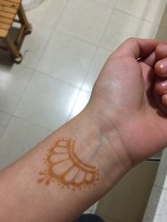 -赋美·印度海娜手绘纹身