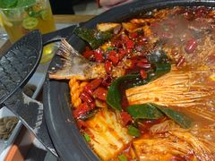 -探鱼·鲜青椒爽麻烤鱼(天河优托邦店)