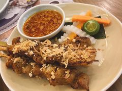 炭烧猪颈肉-CHINCHIN 青青·泰国料理(万象食家店)