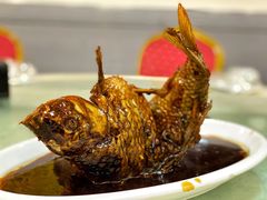 罾蹦鲤鱼-奥华餐厅·老张记(台基厂店)