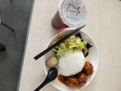 红烧狮子头盖饭-田老师红烧肉(上地二店)