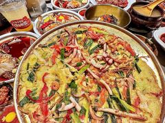 -草家酱蟹炭火烤肉店(珲春南路一店)