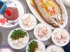 -七的湖·晚芳亭·阳澄湖农家菜·大闸蟹(莲花岛店)
