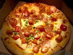 西班牙风情香肠肉酱比萨-达美乐比萨(定西路店)