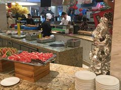 自助取餐区-海中洲国际大酒店-自助餐厅