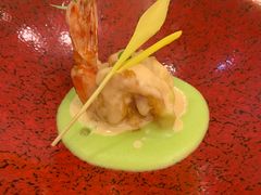 翡翠豆泥奶油虾-虹御轩·传承江浙菜(虹桥店)