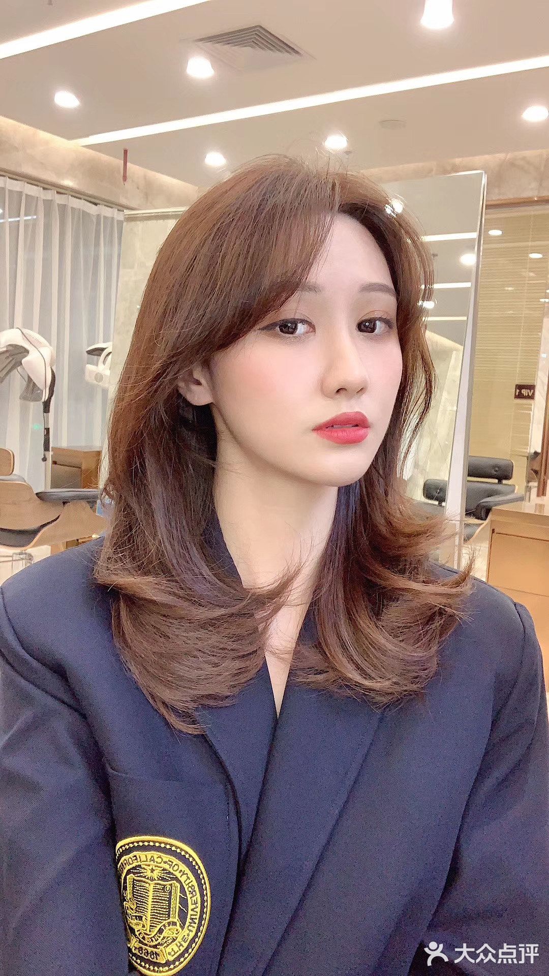 烫发塑形气垫中国现代风格发型