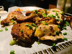 绿茶烤肉烤鸡双拼-绿茶餐厅(光谷世界城步行街店)
