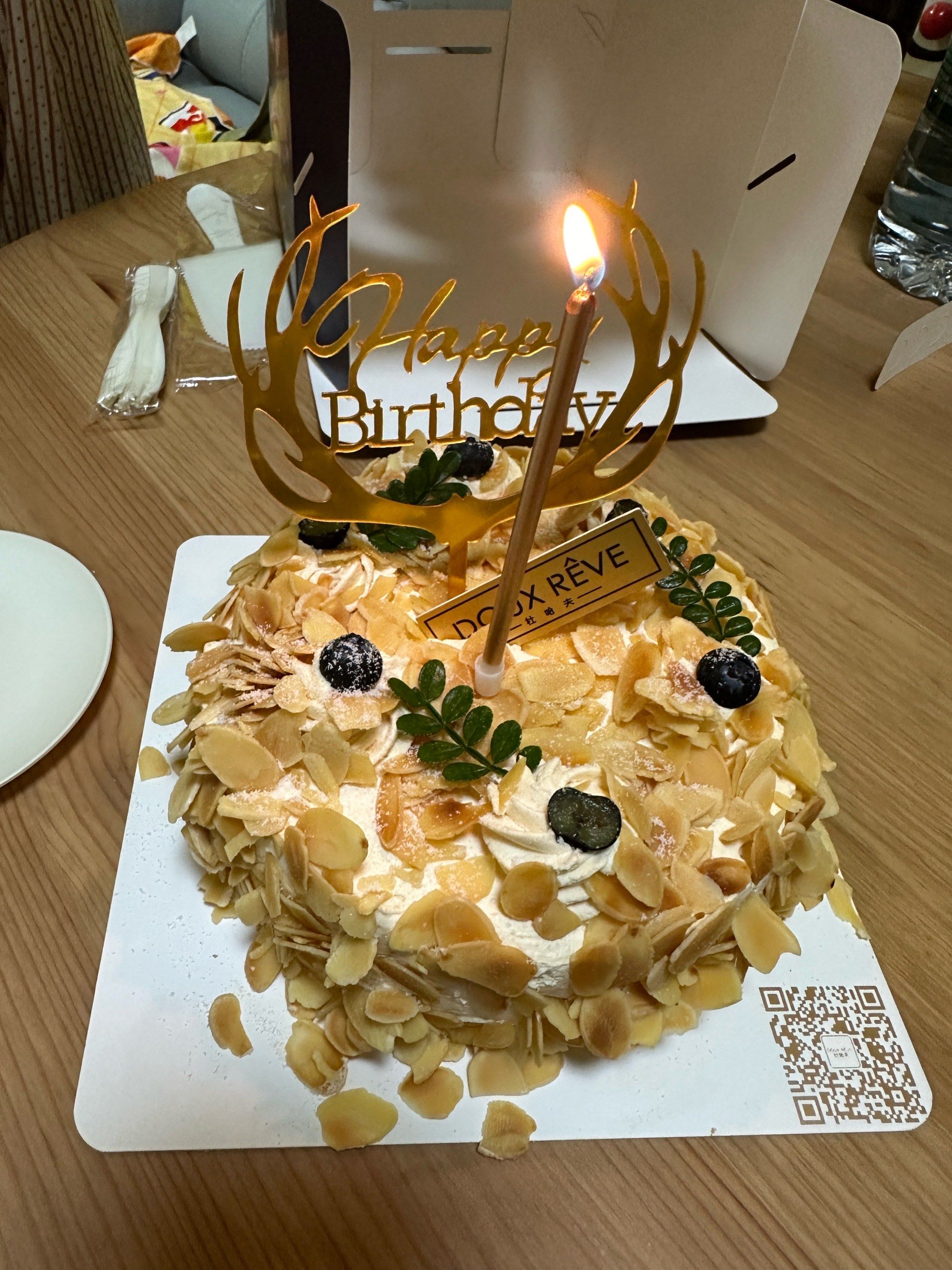 杜哈夫的蛋糕是生日礼物