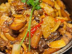 坑锅羊肉-沙力海西北特色美食烤肉店(北门坡店)