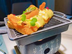 樱花虾芝士南瓜-蜜桃花开·中西融合菜E&W(南长街店)