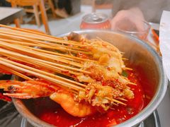 -宝记烧烤·碳锅羊肉·羊蝎子火锅·夜食社(文体路创始店)