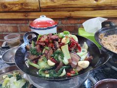 腊肉烧柏杨豆干-张关合渣(航空大道店)