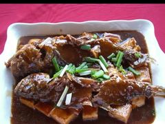 雪菜竹笋爆黄鱼-家烧面馆【南山路知名经典面食】