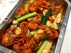 香辣年糕小龙虾-香蟹园金湖龙虾(金磐路旗舰店)