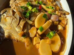 红烧东海平鱼-钱塘花园·宁波菜