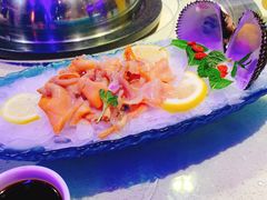 赤贝刺身-船梆煮•蒸汽海鲜·炉火烤肉(五四广场店)