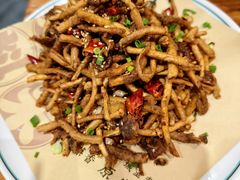 干煸茶树菇-东来土菜馆(民祥园路店)