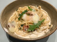 奶油培根半熟蛋意面-EN SPACE恩空间