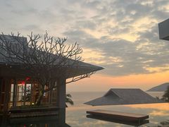 -日落吧·海景咖啡厅·餐酒吧·鸡尾酒·下午茶·乐队表演·浪漫夕阳·三亚文华东方酒店