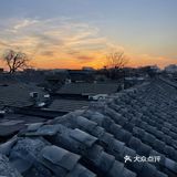 露台☕️看日落🌄藏在胡同里的静谧之地[偷笑]