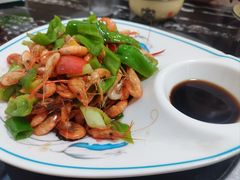 爆炒河虾-涵家味土菜馆·徽州一绝臭鳜鱼(三河古镇店)