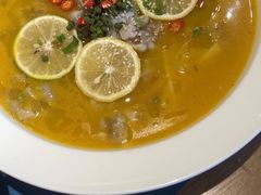柠檬稻香蛙-爱妻鱼•老体北重庆水煮鱼•川菜(白云路店)