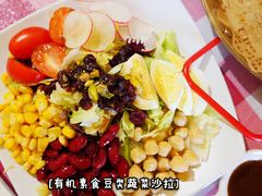 有机素食豆类蔬菜沙拉-秘密小花园(第三中学店)