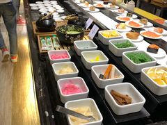 自助调料区-东方红海鲜百汇(国际大厦店)