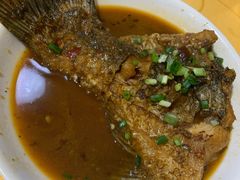 红烧划水-天乐农家鱼头王(天目湖店)