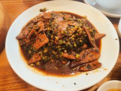 咸菜炒猪肝-双塔老饭店