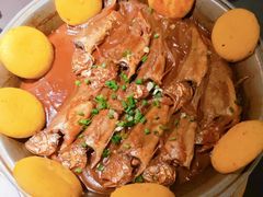 鱼锅饼子-五谷丰登农家院·地道胶东菜·海鲜烧烤(威海店)
