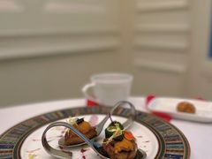 黑松露海胆鹅肝煎-火璽·園
