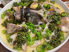 青青椒麻龙胆鱼-CHIC1699远洋私厨