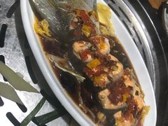 三文鱼尾-三个渔夫·蒸汽海鲜(小白楼店)