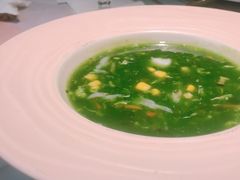 鳕鱼莼菜汤-蜜桃花开·中西融合菜E&W(南长街店)