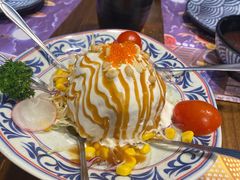 炸温泉蛋土豆泥沙律-仙隐小鹿中華の日料(正弘城店)